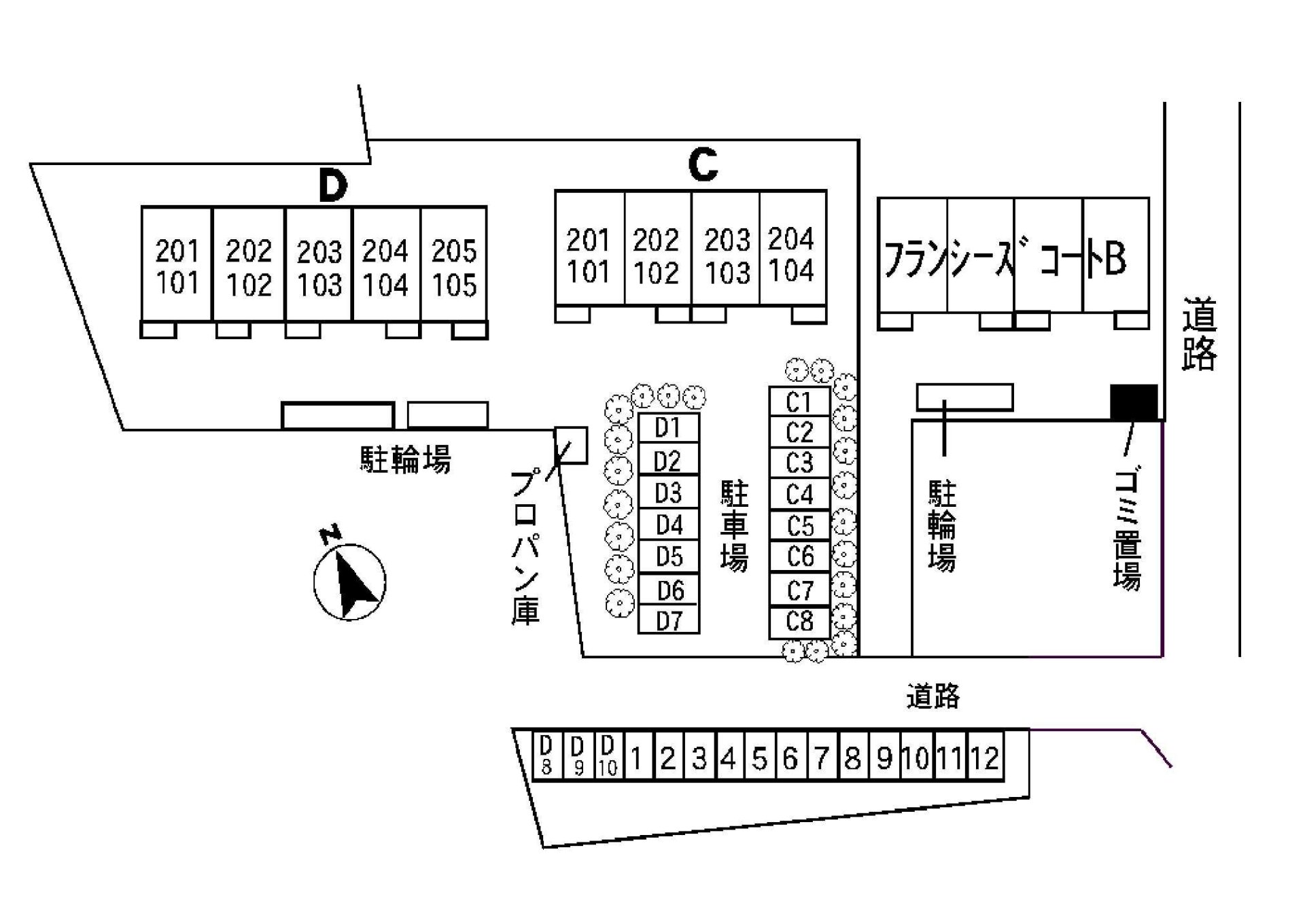 駐車場